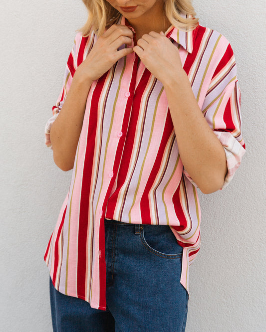 PHE14211/O ALISON STRIPE SHIRT