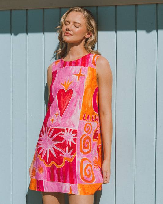 PHE14662/O LA LUNE MINI DRESS