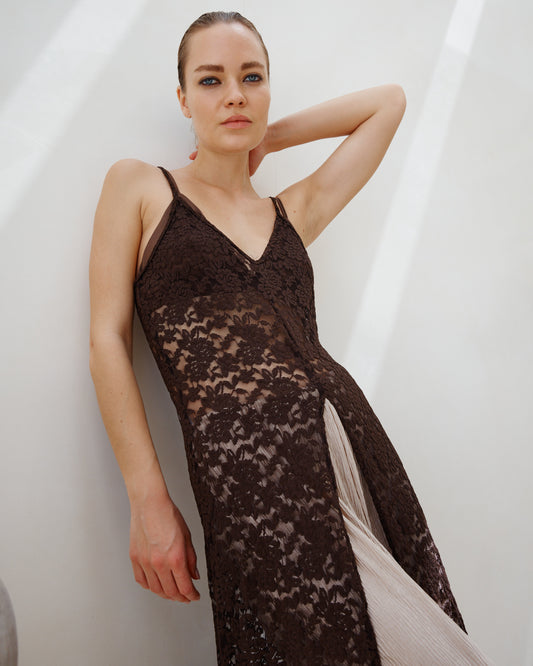 PP0408 DOLCE  LONG LINE CAMI  & BARLETTE