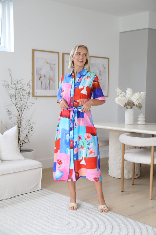 S1485S-508D/O MAXI DRESS