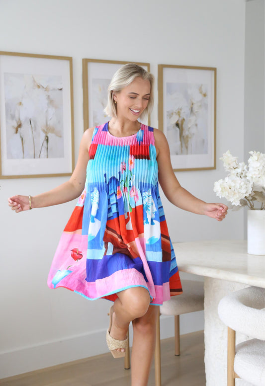 S1529-508D/O SWING DRESS