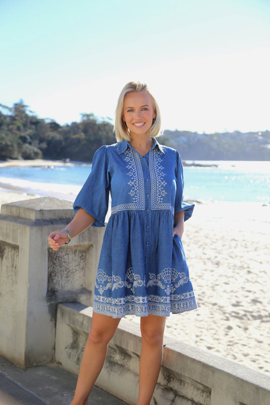 S1651/O MIDI DRESS