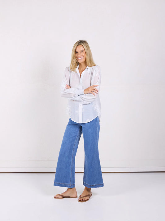 S27T47MJ /O ALEXA SHIRT - BLUE