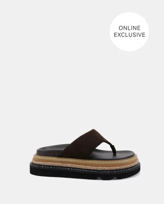 seren - black, tan & chocolate