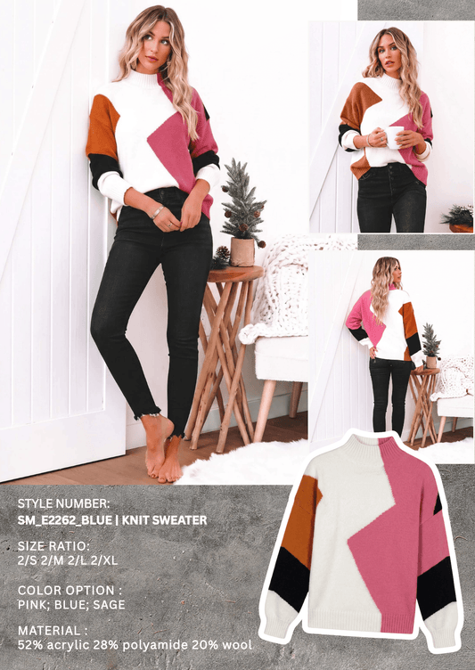 SM_E2262/O AZTEC KNIT