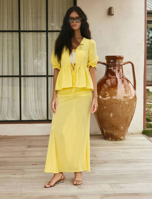 SM_FSB_2TZ7216/O TOP & SKIRT SET