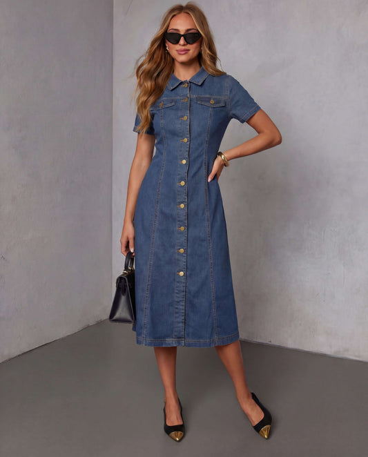 SM_YYNZ_89375/O DENIM DRESS
