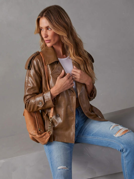 SM_YZS_9481/O PU JACKET