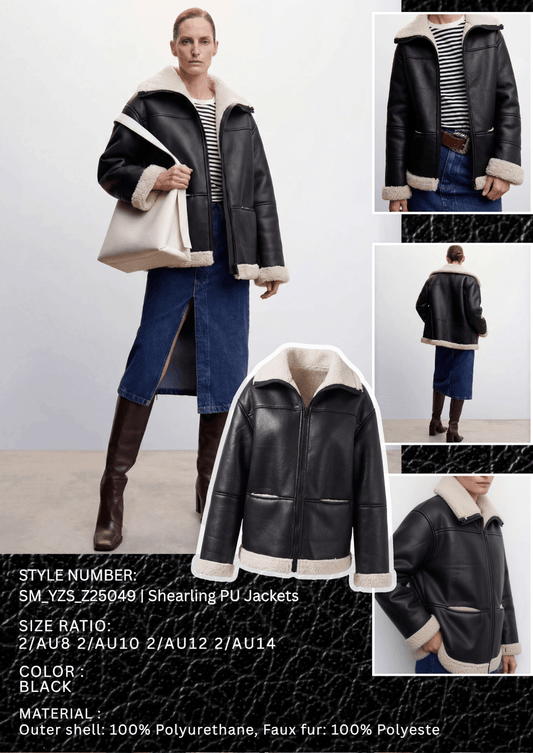 SM_YZS_Z25049/O PU JACKET