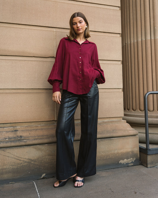 TF9764/H - PU PANT