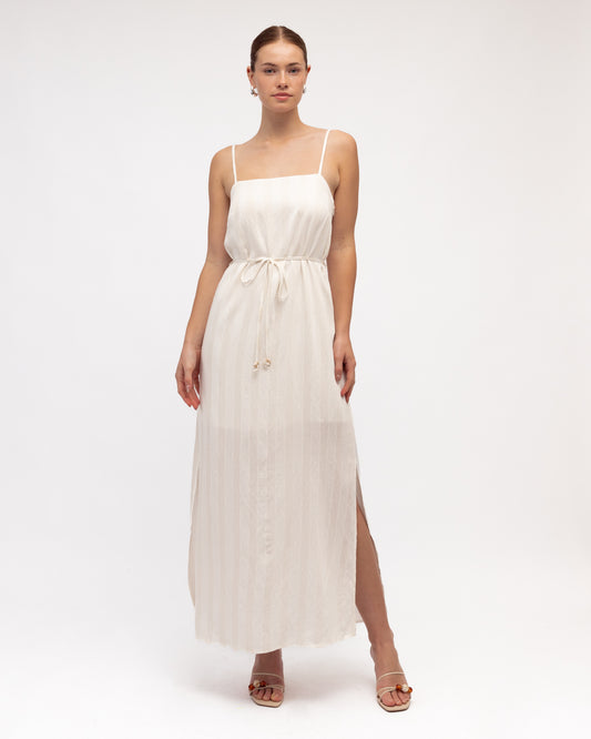 TF11378/O JACQUARD STRIPE MAXI