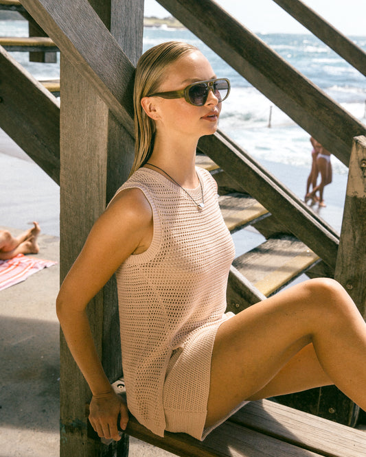 TF11567/O - SPLIT HEM DETAIL TEXTURED KNIT