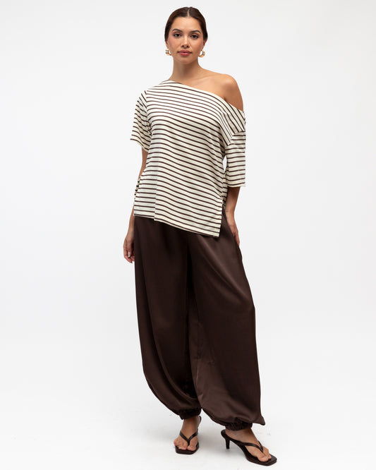 TF11808/O STRIPE TOP