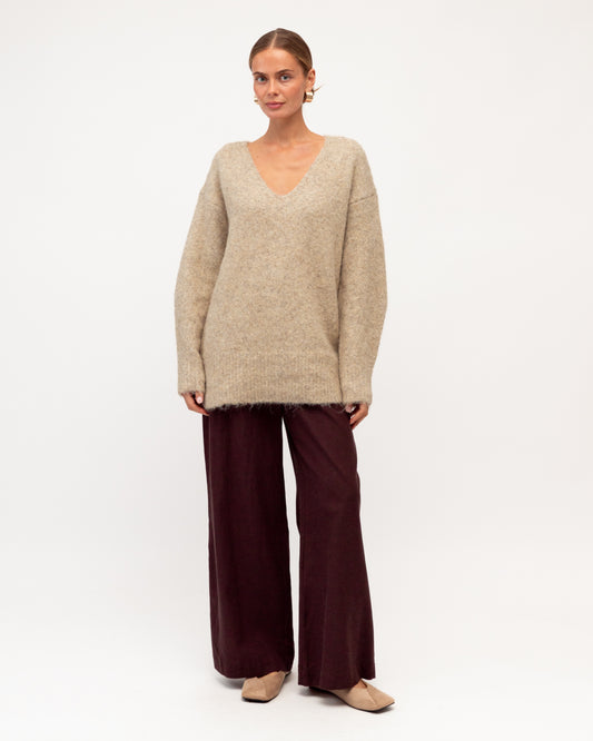 TF11866/O LONDON V NECK JUMPER