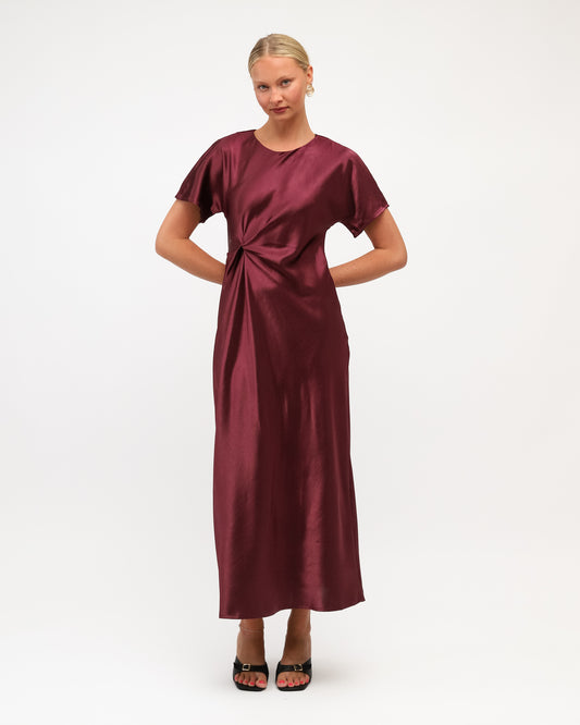 TF11959/O GALA SATIN MIDI DRESS