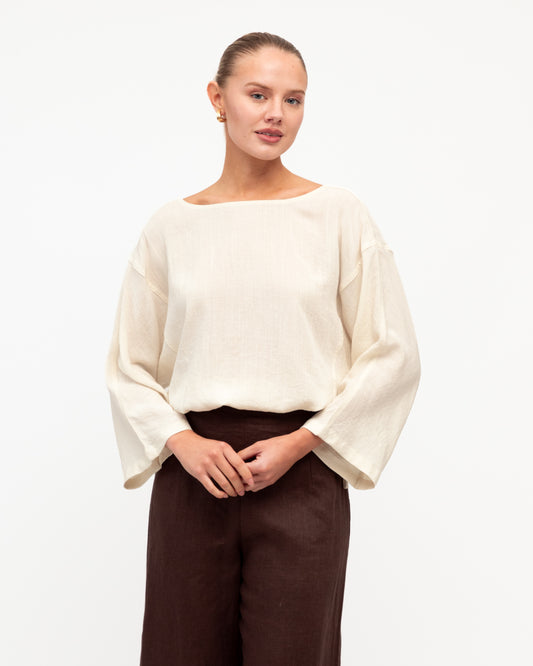 TF12081/O HELENA TEXTURED TOP