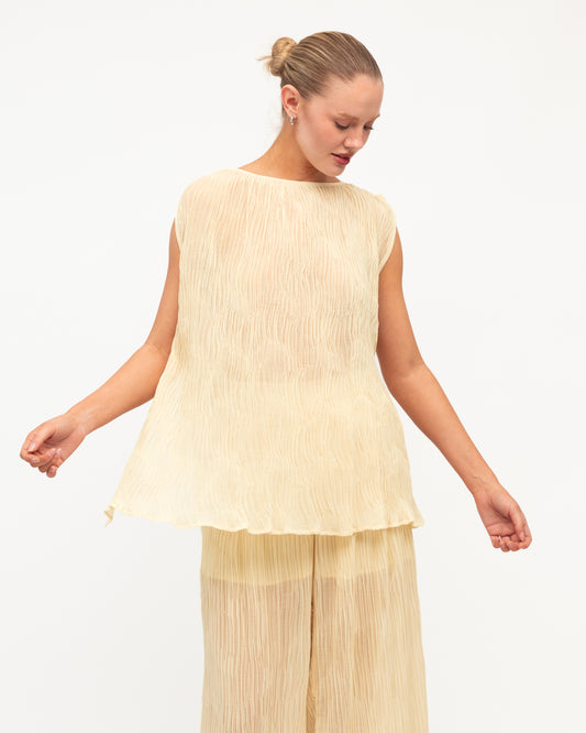 TF12162/O LAURA TEXTURED TOP
