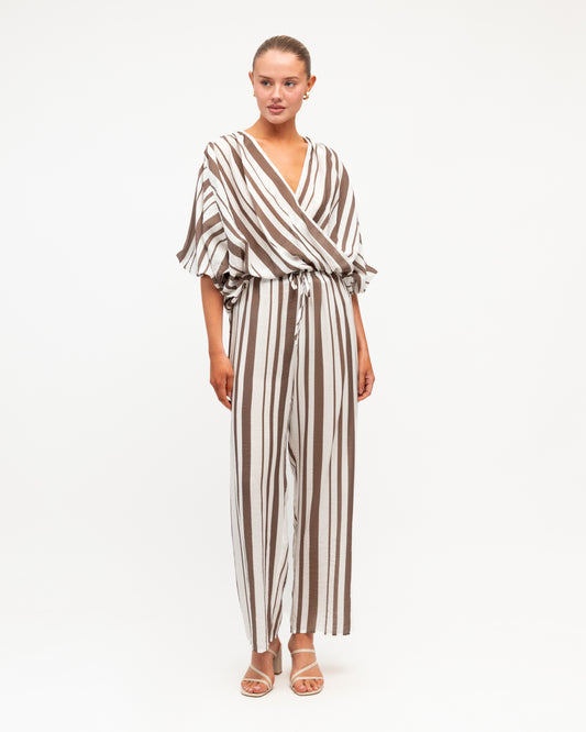 TF8840-43/O drawstring relaxed pant