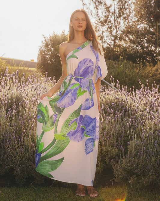 TFE11192/O SWEET IRIS MAXI DRESS