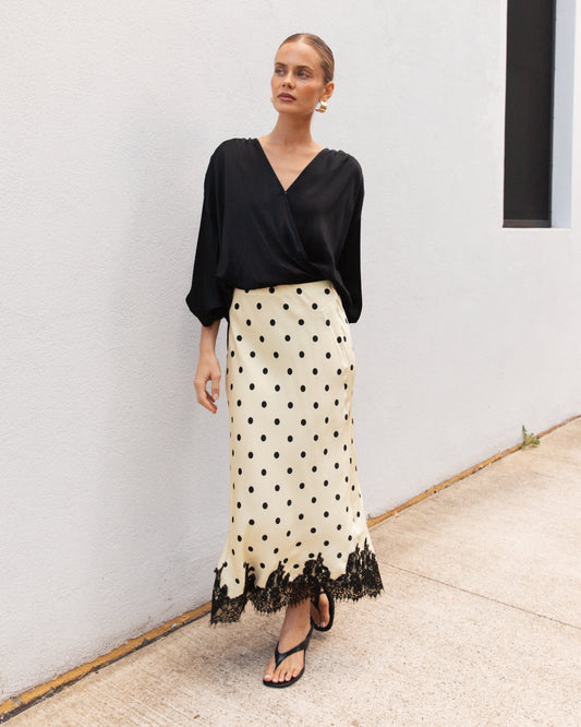 TFE11745/O ANIKA DOTS SKIRT