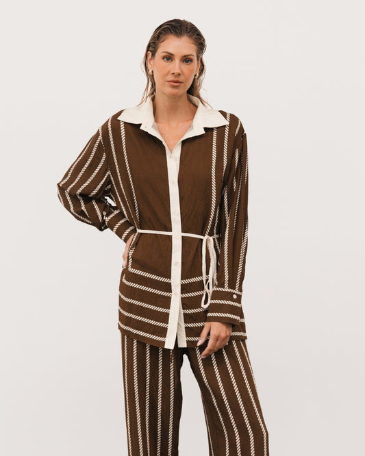 TFE11807/O HARPER STRIPE SHIRT
