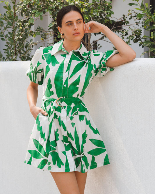 TFE12151/O PALM RIO MINI DRESS