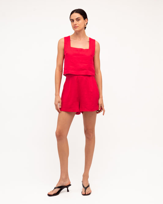 TFL7990-30/O LINEN SHORTS