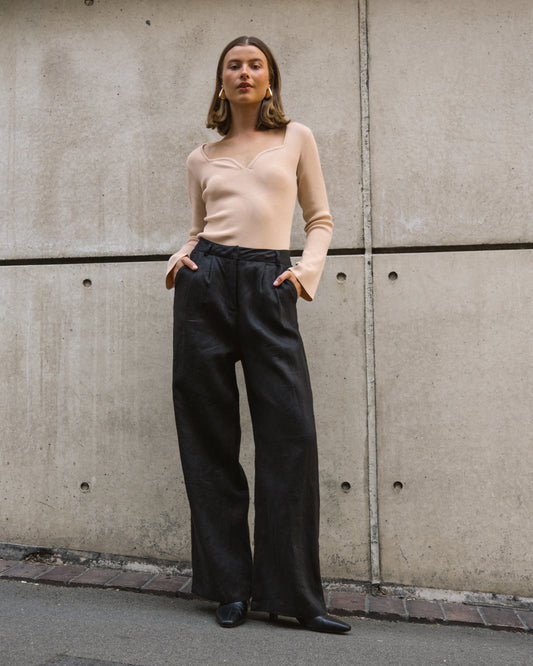 TFL7888/O - LINEN PANT