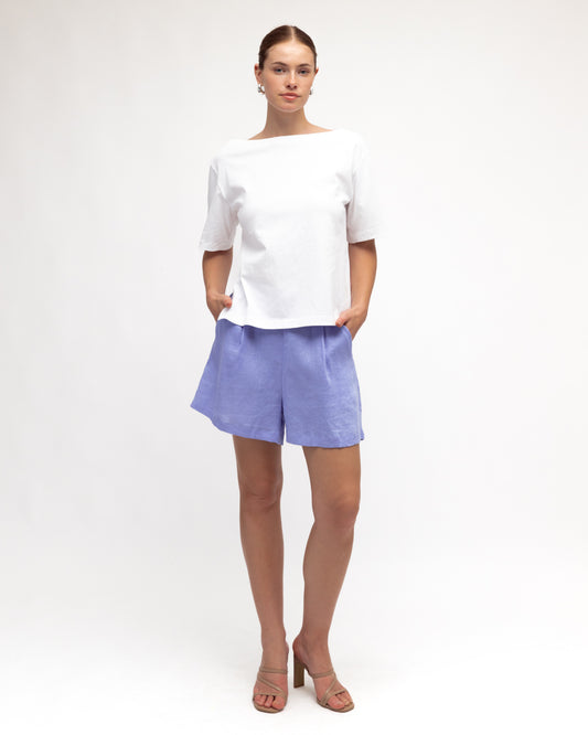 TFL7990-30/O LINEN SHORTS