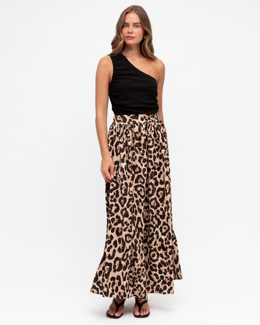 VV11046/O LEOPARD SKIRT