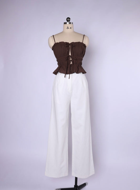 VH23109 Shirred top