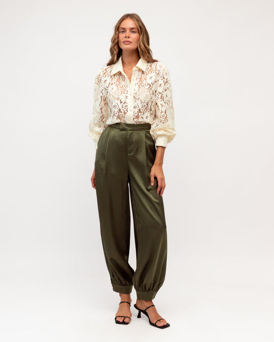 VV11271-1/O - SAVINA  LACE SHIRT