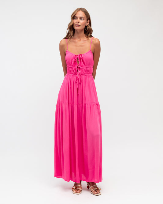 VV11470-1/O LEILANI TIE UP PLAIN MAXI