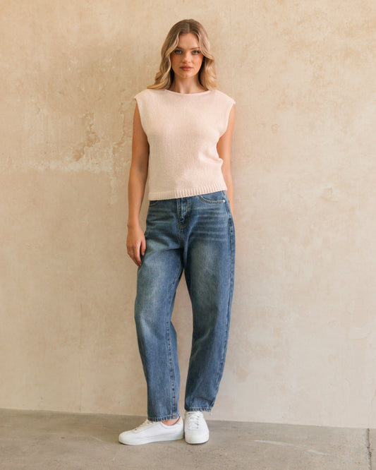 VV11767/O SLEEVELESS KNIT