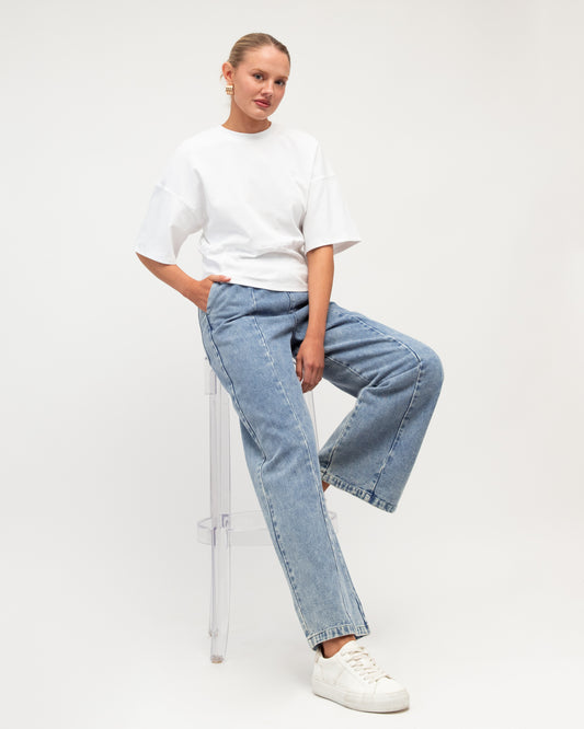 VV11848/O Oasis Neutral Denim Jeans