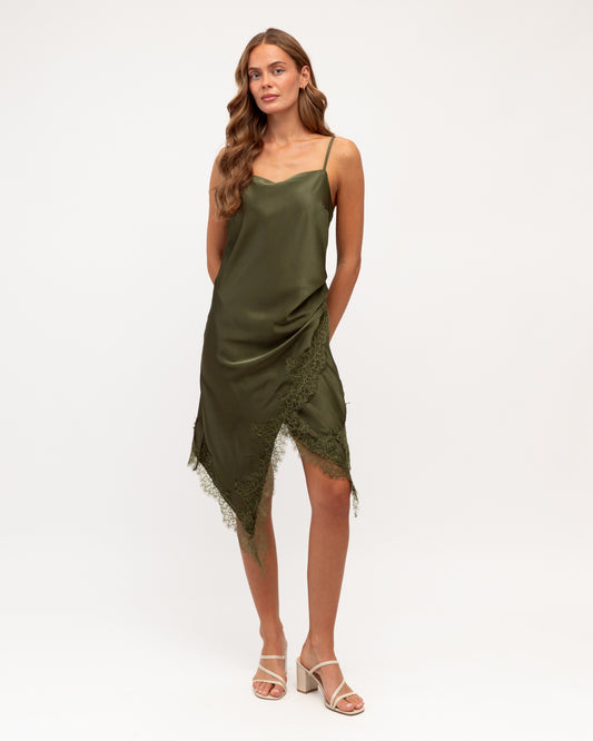 VV12042/O SATIN MOMENT DRESS