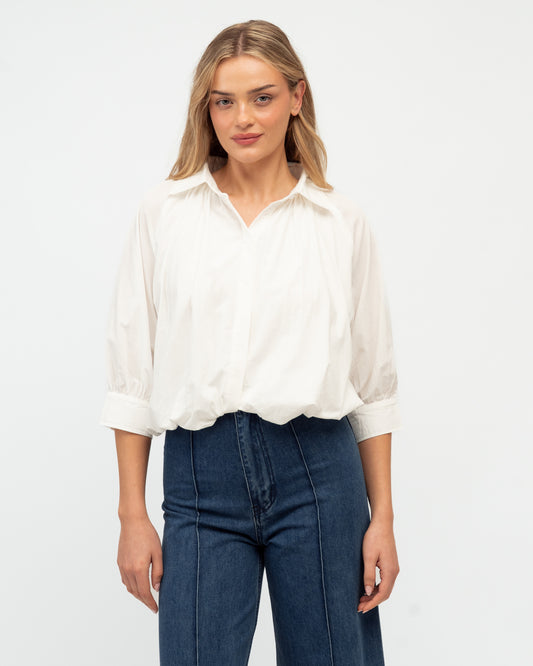 VV12101/O bubble hem top