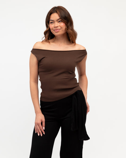VV12115/O BASIC KNIT TOP