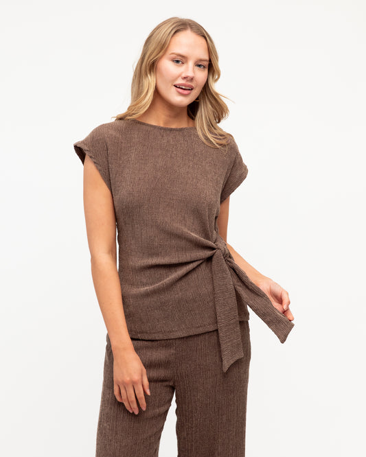 VV12224/O SOFT TEXTURE TOP