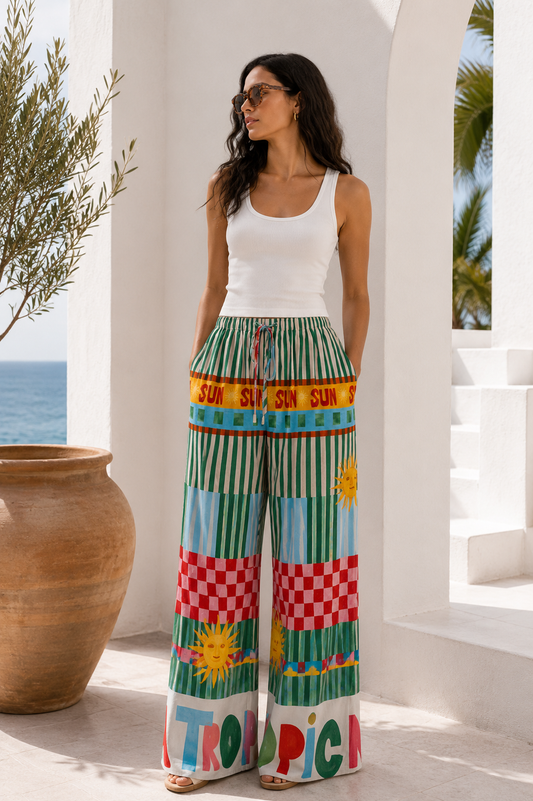 VVE11295-4/O TROPICAL PUNCH PANT