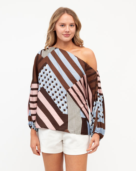 VVE12234/O MILAN PATCHWORK TOP