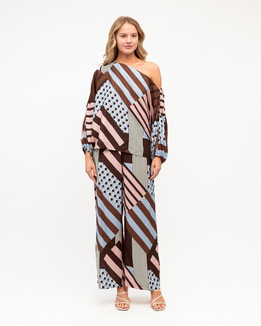 VVE12235/O MILAN PATCHWORK PANT