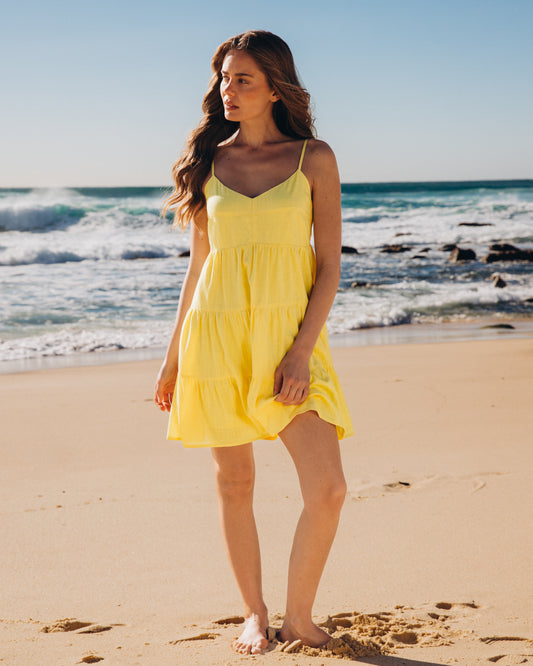 VVN11506-1/O ESTRELLA PLAIN MINI DRESS