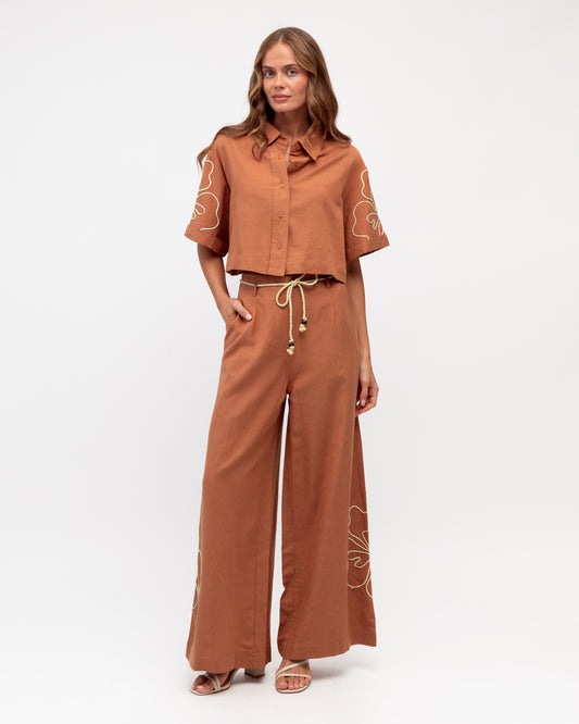 VVN11843/O BLOOM STITCH PANT