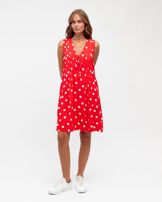 VVNE11700/O POLKA DOT DRESS
