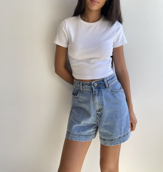 VX23024 Denim shorts