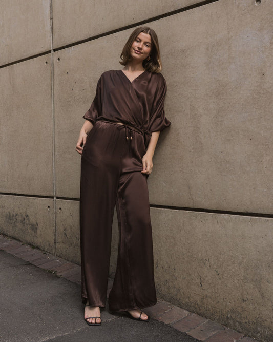 TF9950-6/O SATIN PANTS