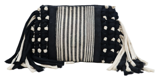 RGB-2519 -  Textured Tassel Clutch