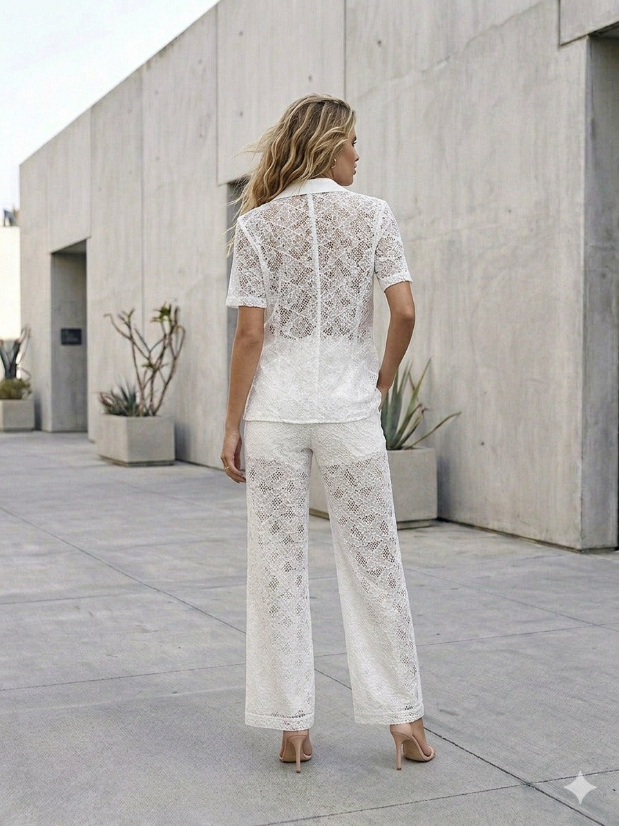 908066A LACE PANTS