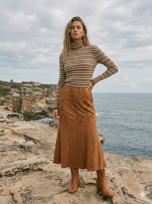 3000 SUEDE SKIRT
